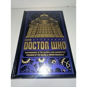DOCTOR WHO: Remembrance of the Daleks/Prisoner of the Daleks Leathbound *SEALED*